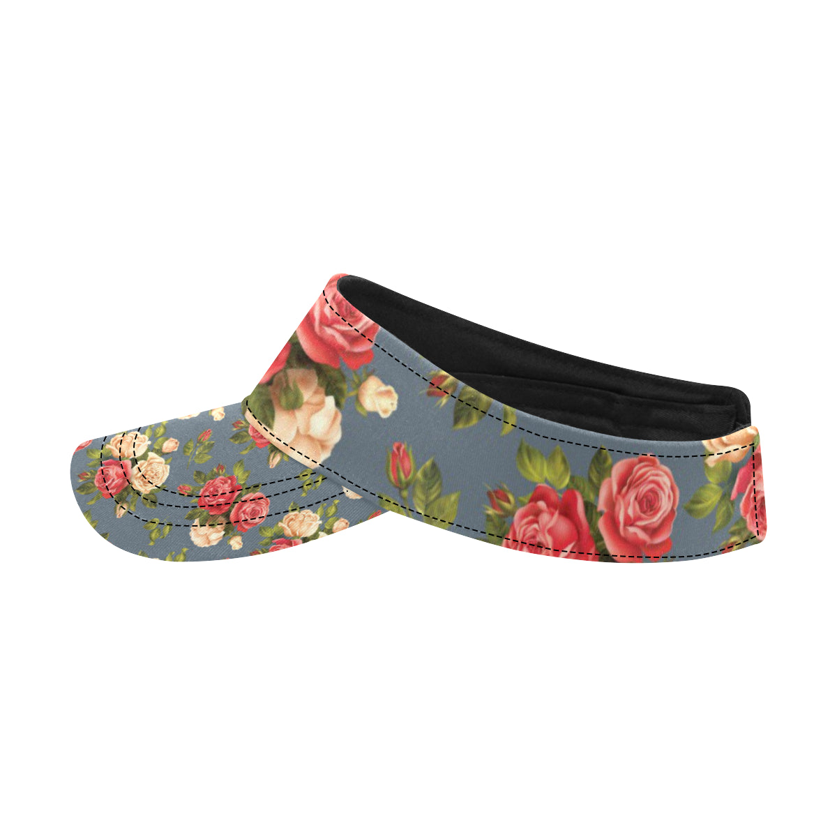 Rose Pattern Print Design RO017 Unisex Sun Visor