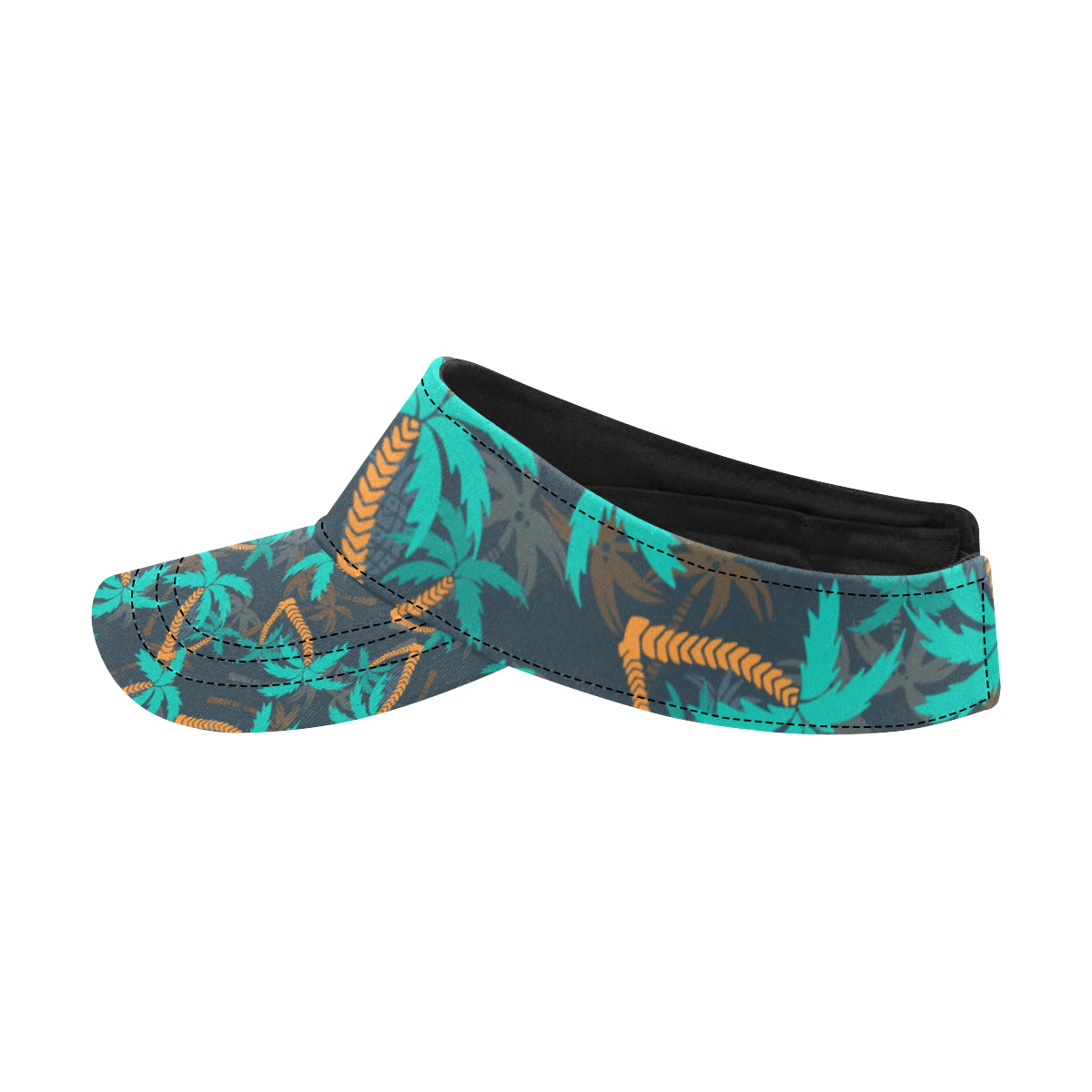 Palm Tree Pattern Print Design PT01 Unisex Sun Visor