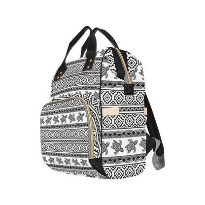 Sea Turtle Tribal Aztec Diaper Bag Backpack