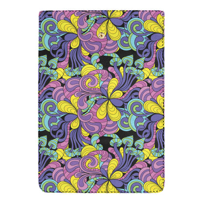 Psychedelic Pattern Print Design A04 Women's Trifold Wallet