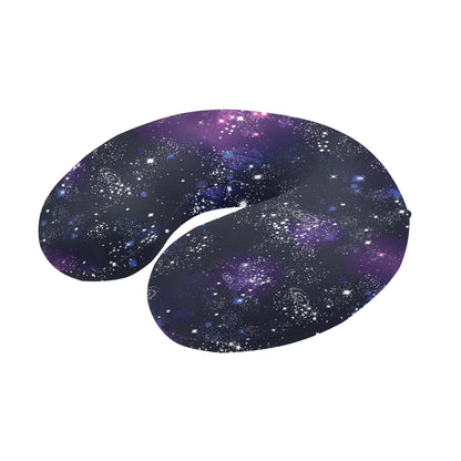 Cosmic Pattern Print Design 03 U-Shaped Travel Neck Pillow