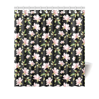 Magnolia Pattern Print Design MAG01 Shower Curtain