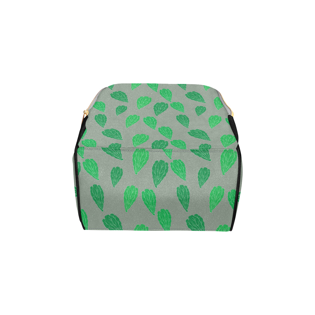 Lettuce Pattern Print Design 02 Diaper Bag Backpack