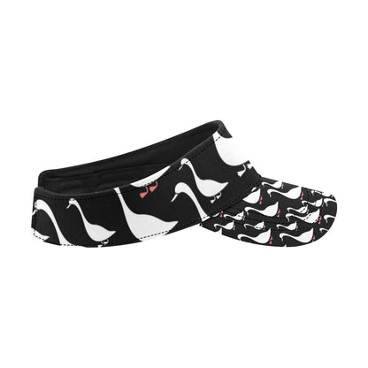 Goose Pattern Print Design 01 Unisex Sun Visor