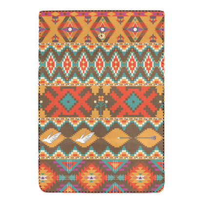 Native Pattern Print Design A01 Women's Trifold Wallet