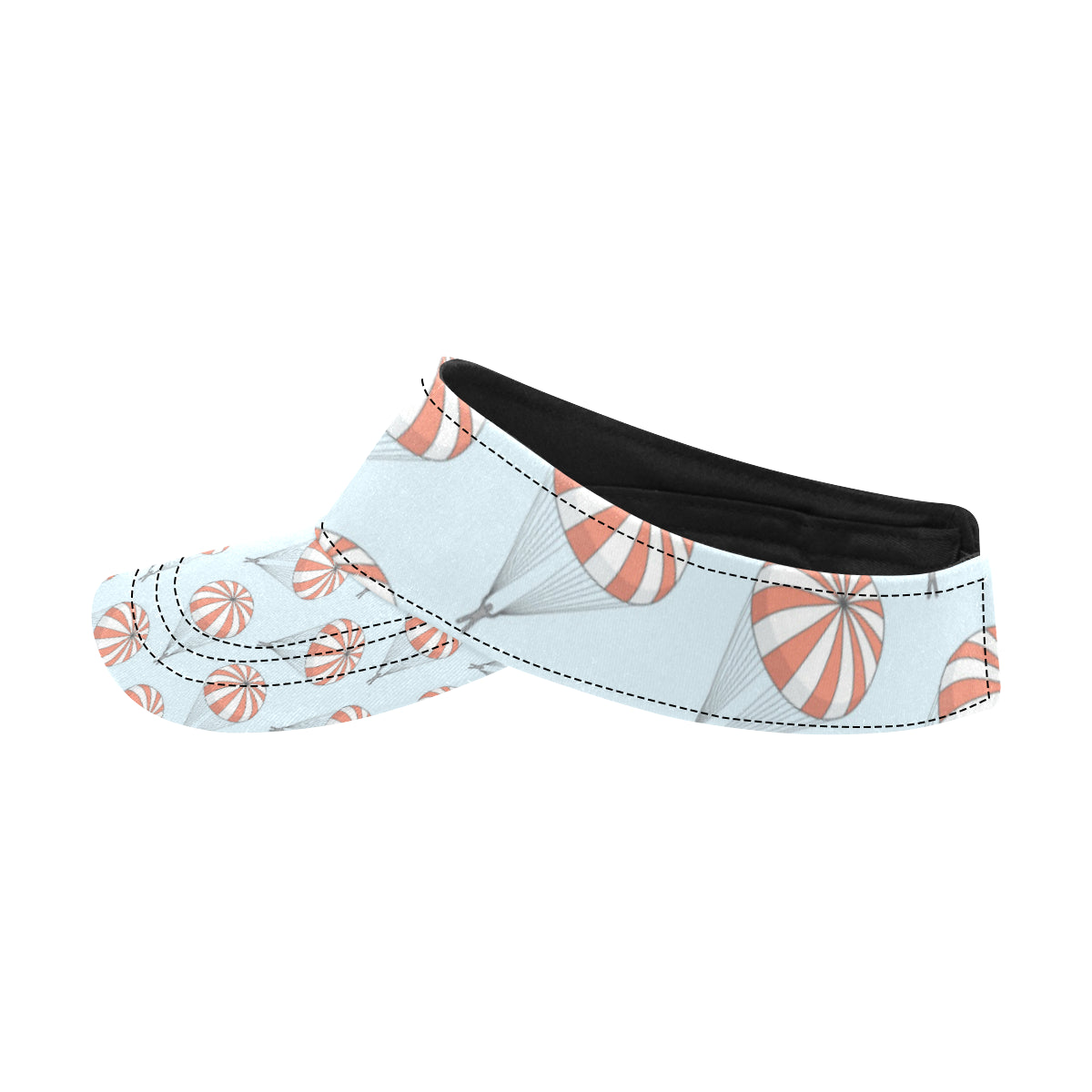 Skydiving Pattern Print Design 01 Unisex Sun Visor