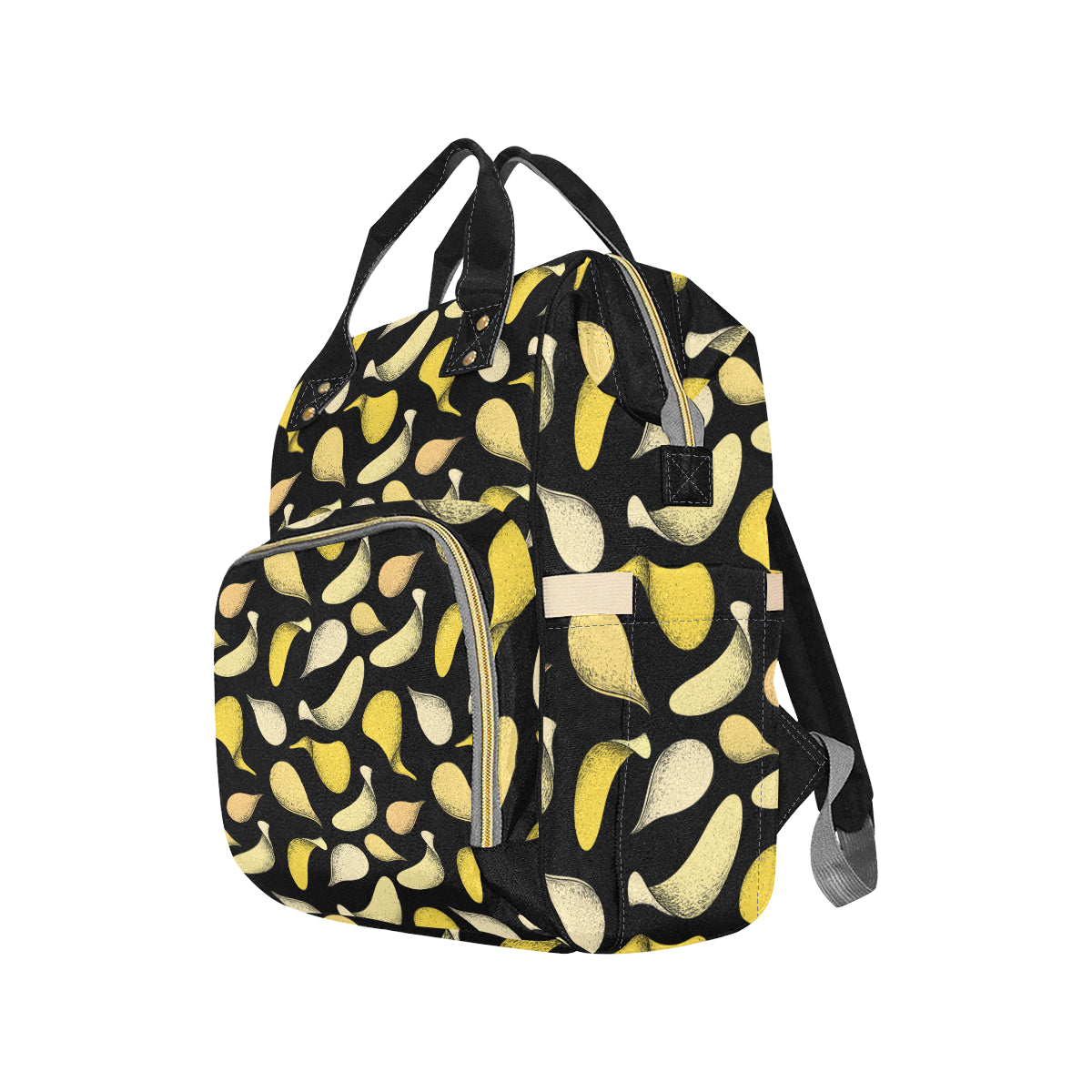 Potato Pattern Print Design A02 Diaper Bag Backpack