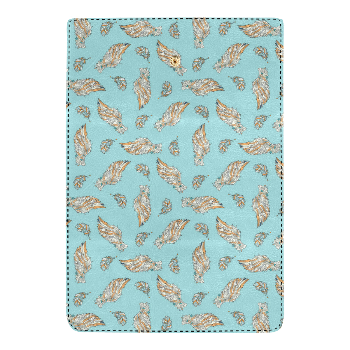 Angel Wings Pattern Print Design 03 Women's Trifold Wallet