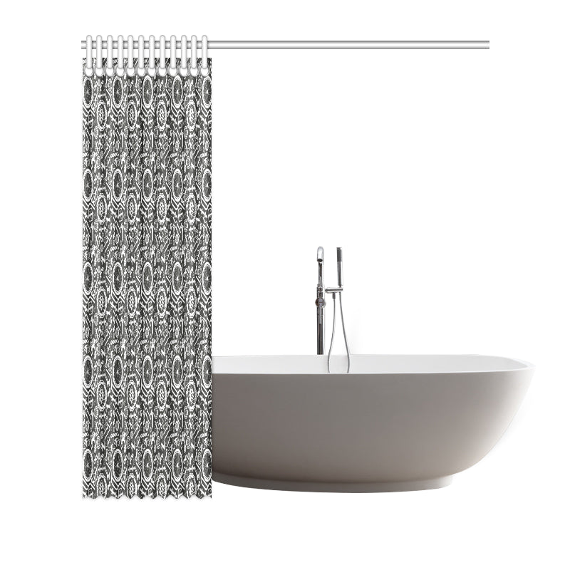 Bicycle Tools Pattern Print Design 02 Shower Curtain