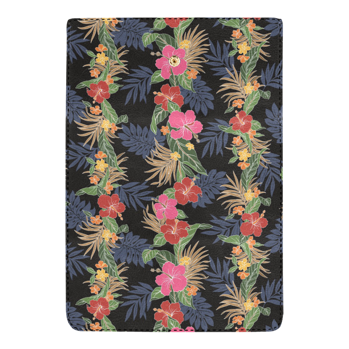 Hawaiian Themed Pattern Print Design H011 Women's Trifold Wallet