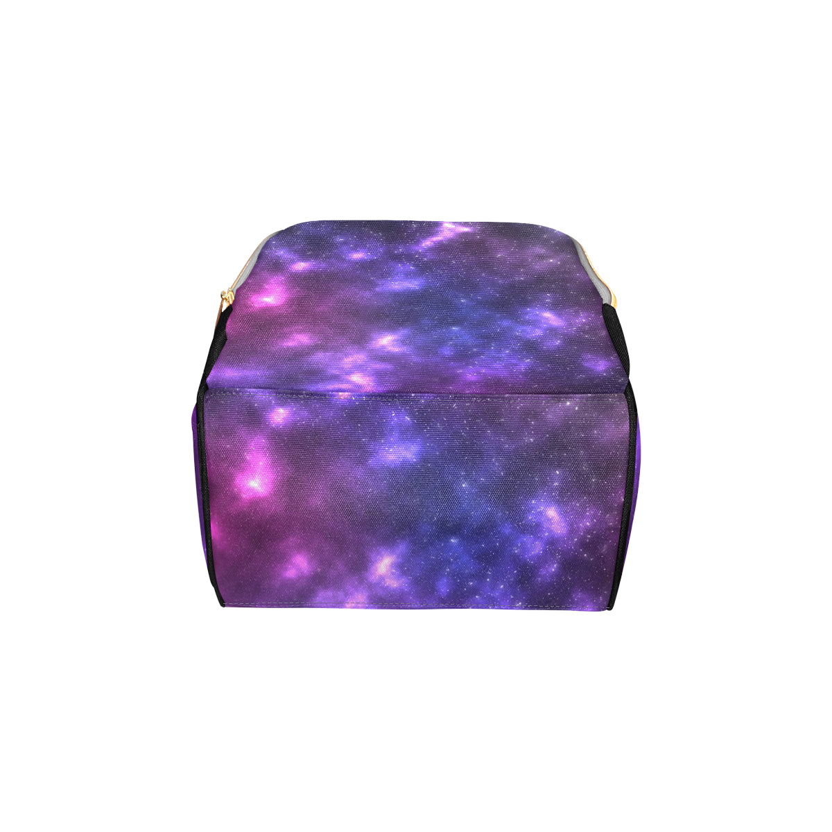 Celestial Purple Blue Galaxy Diaper Bag Backpack