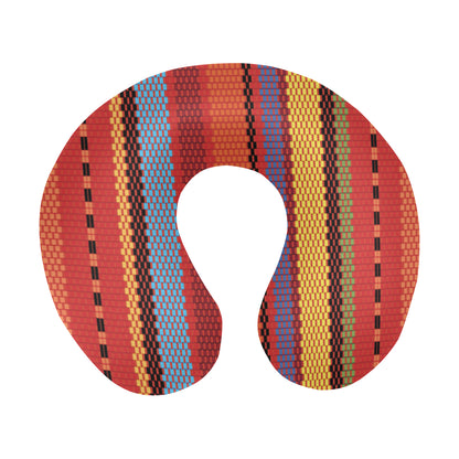 Mexican Pattern Print Design 05 U-Shaped Travel Neck Pillow