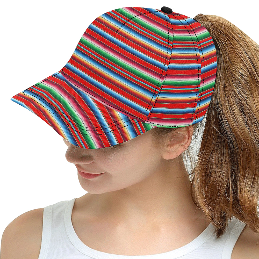 Serape Print Snapback Cap