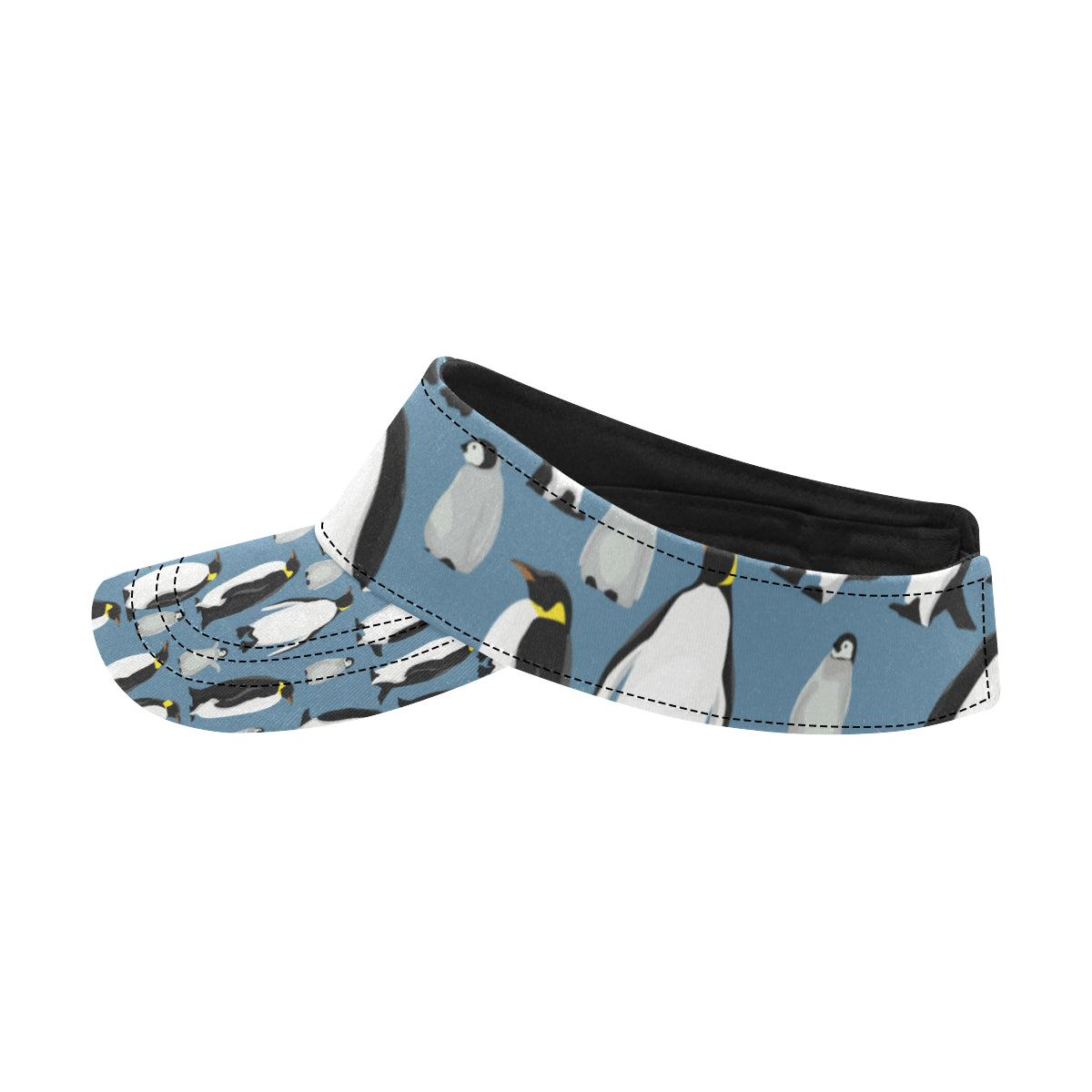 Penguin Pattern Print Design A03 Unisex Sun Visor