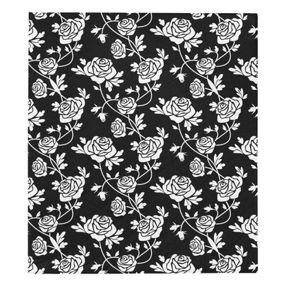 Rose Pattern Print Design RO013 Premium Quilt