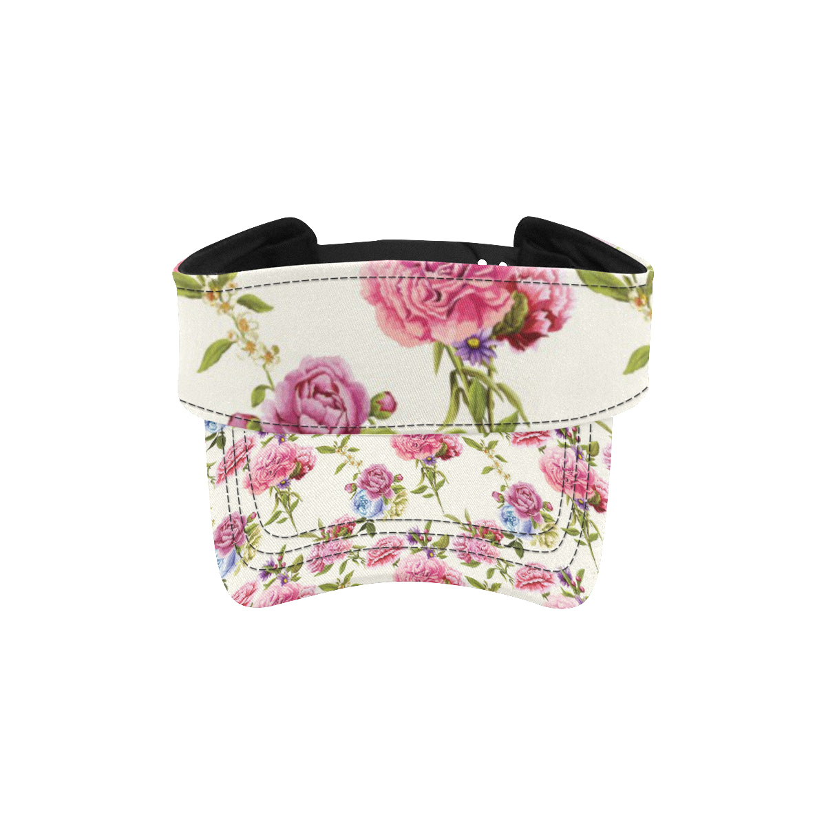 Carnations Pattern Print Design CN02 Unisex Sun Visor