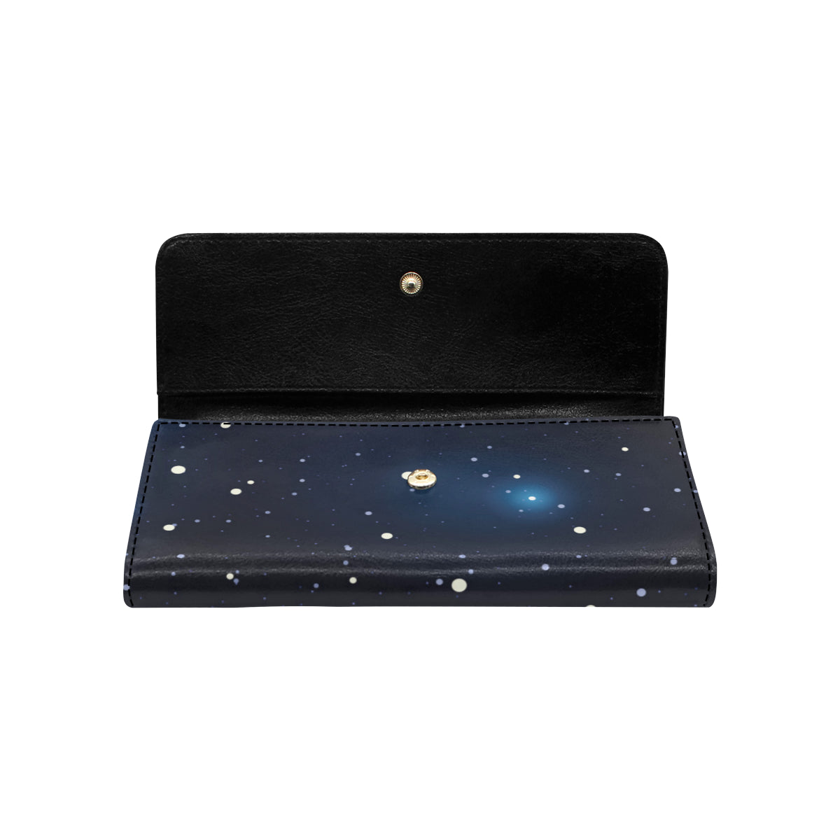 Night sky Pattern Print Design A02 Women's Trifold Wallet