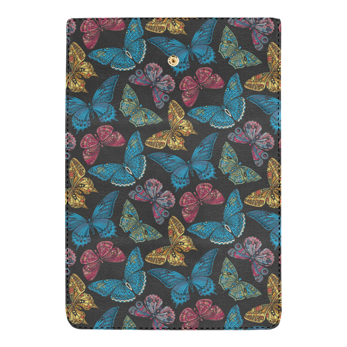 Butterfly Mandala Style Women's Trifold Wallet