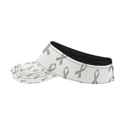 Brain cancer Pattern Print Design 01 Unisex Sun Visor