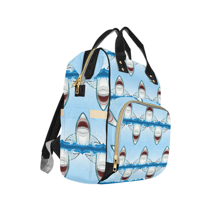 Shark Bite Diaper Bag Backpack