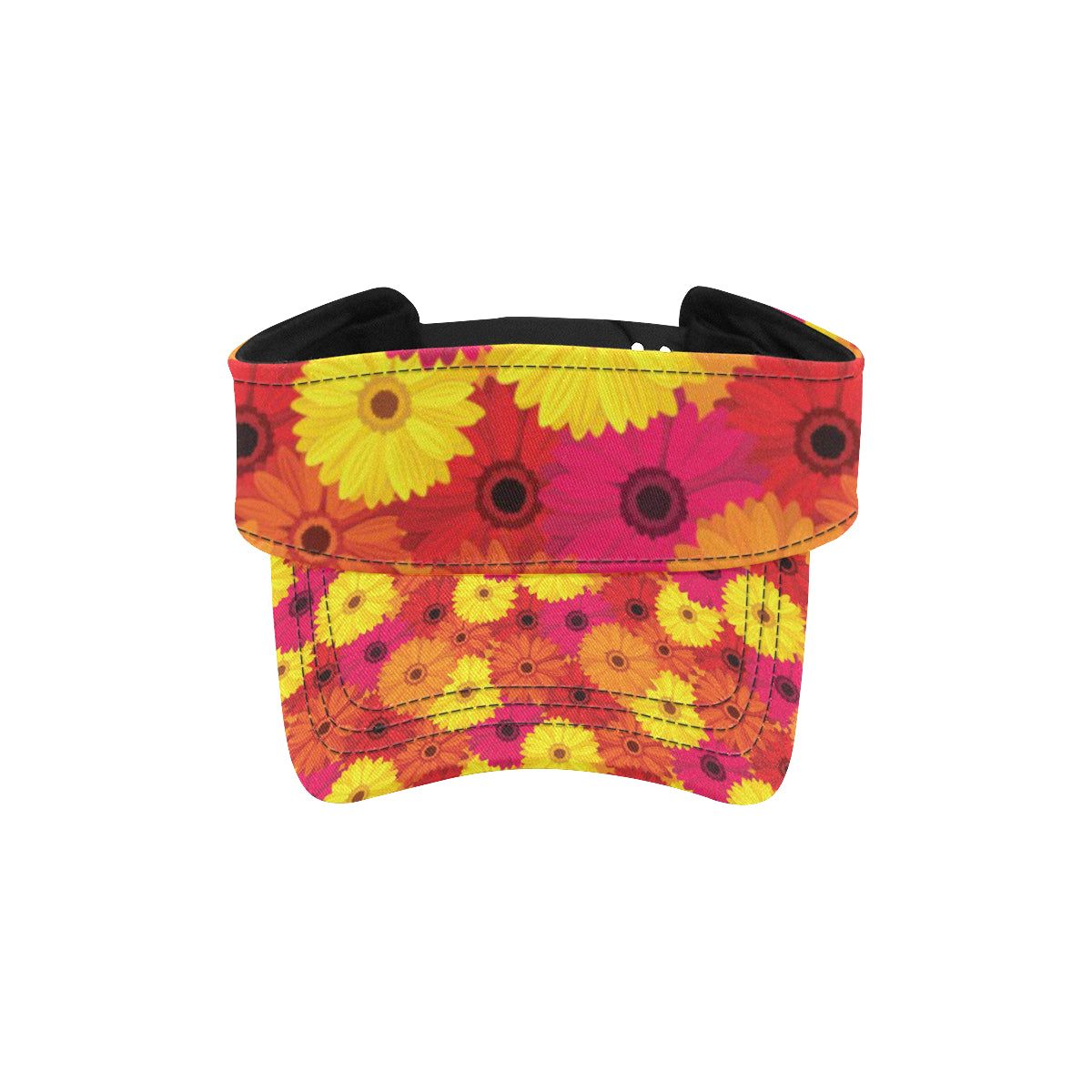 Gerberas Pattern Print Design GB05 Unisex Sun Visor
