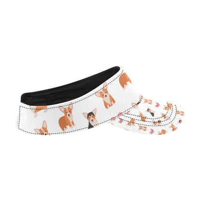 Cardigan Welsh Corgis Pattern Print Design 02 Unisex Sun Visor