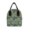 Psychedelic Trippy Mushroom Themed Insulated Lunch Bag