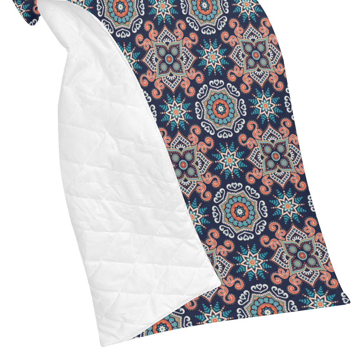 Bohemian Pattern Print Design 02 Premium Quilt