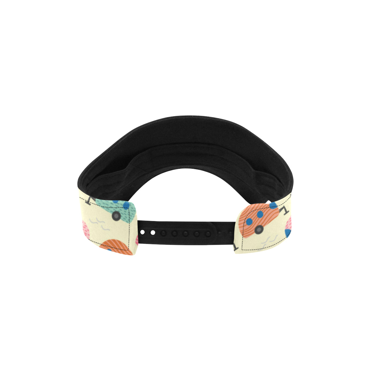 Camper Pattern Print Design 06 Unisex Sun Visor