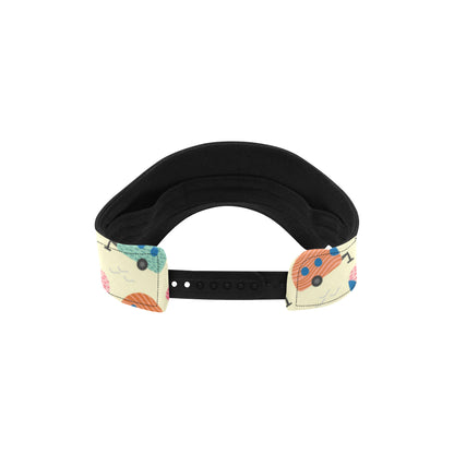 Camper Pattern Print Design 06 Unisex Sun Visor