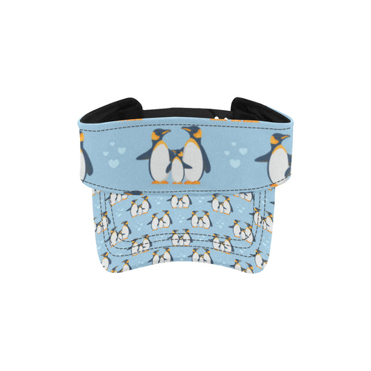 Penguin Pattern Print Design A04 Unisex Sun Visor