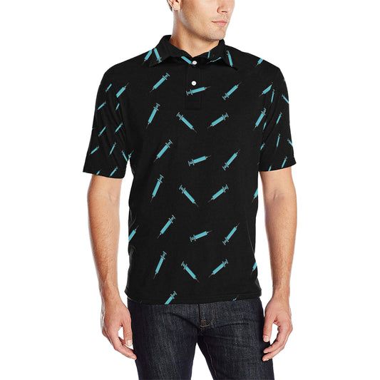 Phlebotomist Pattern Print Design A04 Men Polo Shirt