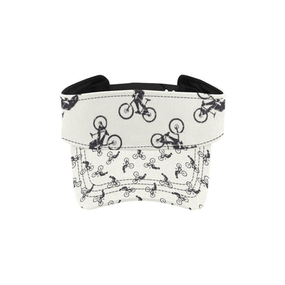Mountain bike Pattern Print Design 01 Unisex Sun Visor