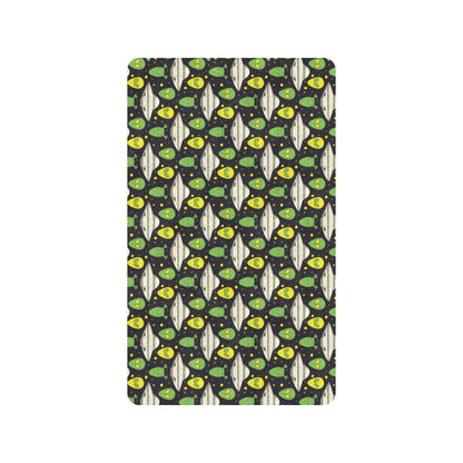Alien UFO Pattern Rubber Doormat