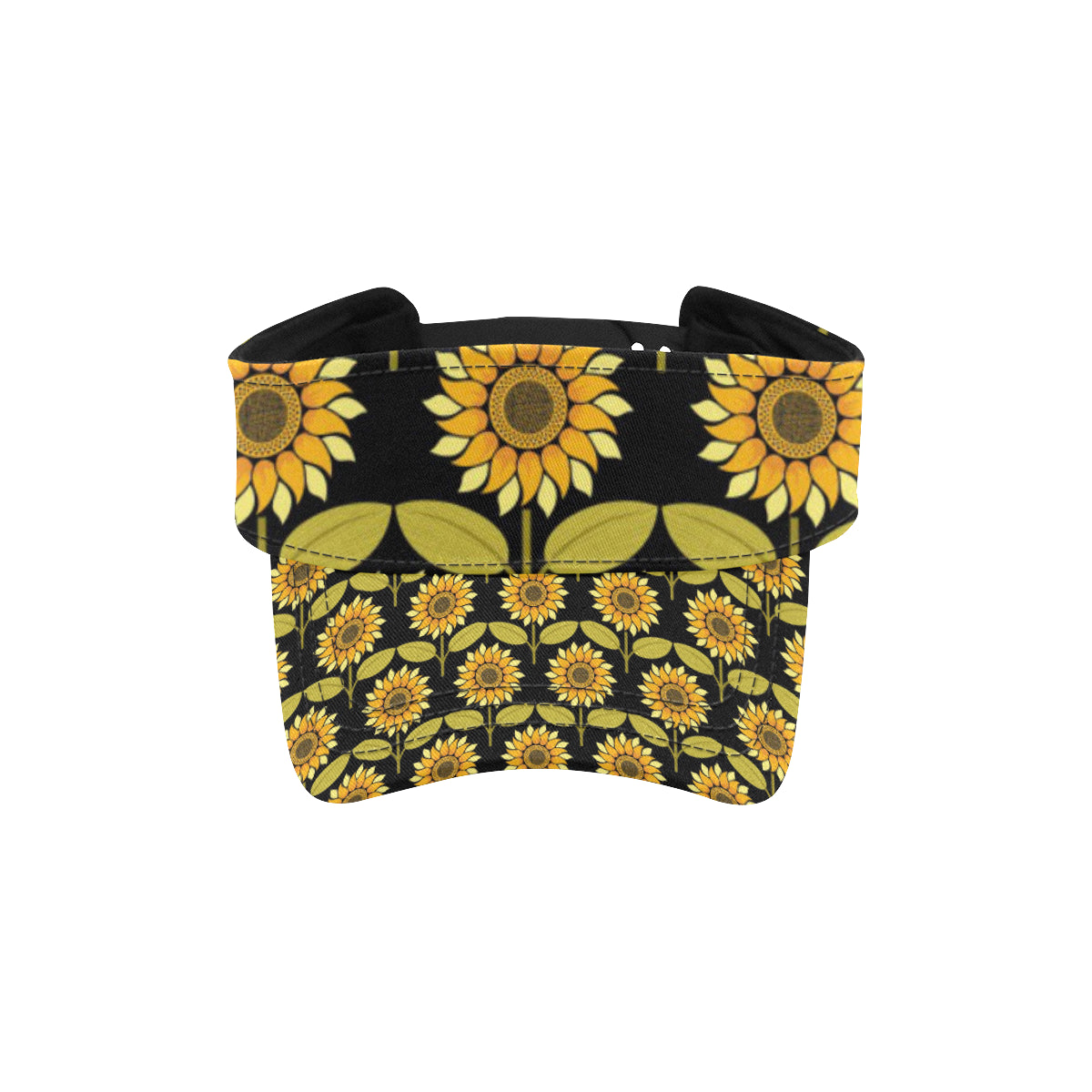 Sunflower Pattern Print Design SF015 Unisex Sun Visor