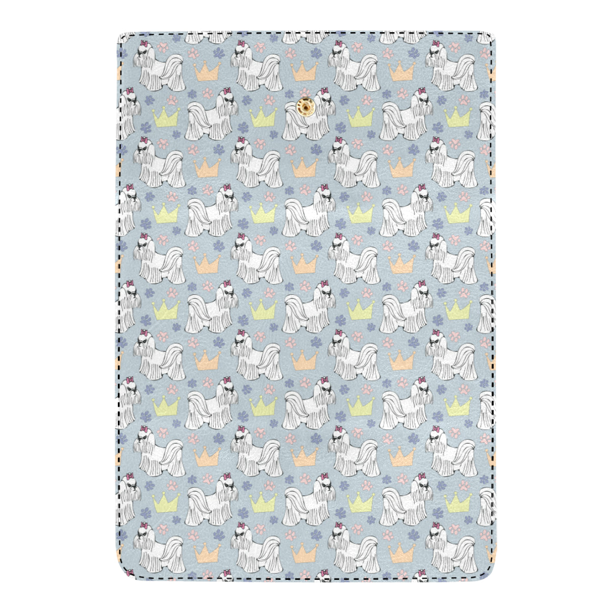 Maltese Pattern Print Design 04 Women's Trifold Wallet