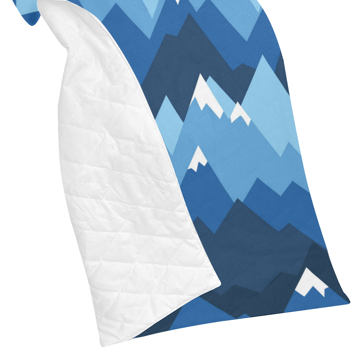 Mountain Pattern Print Design 04 Premium Quilt