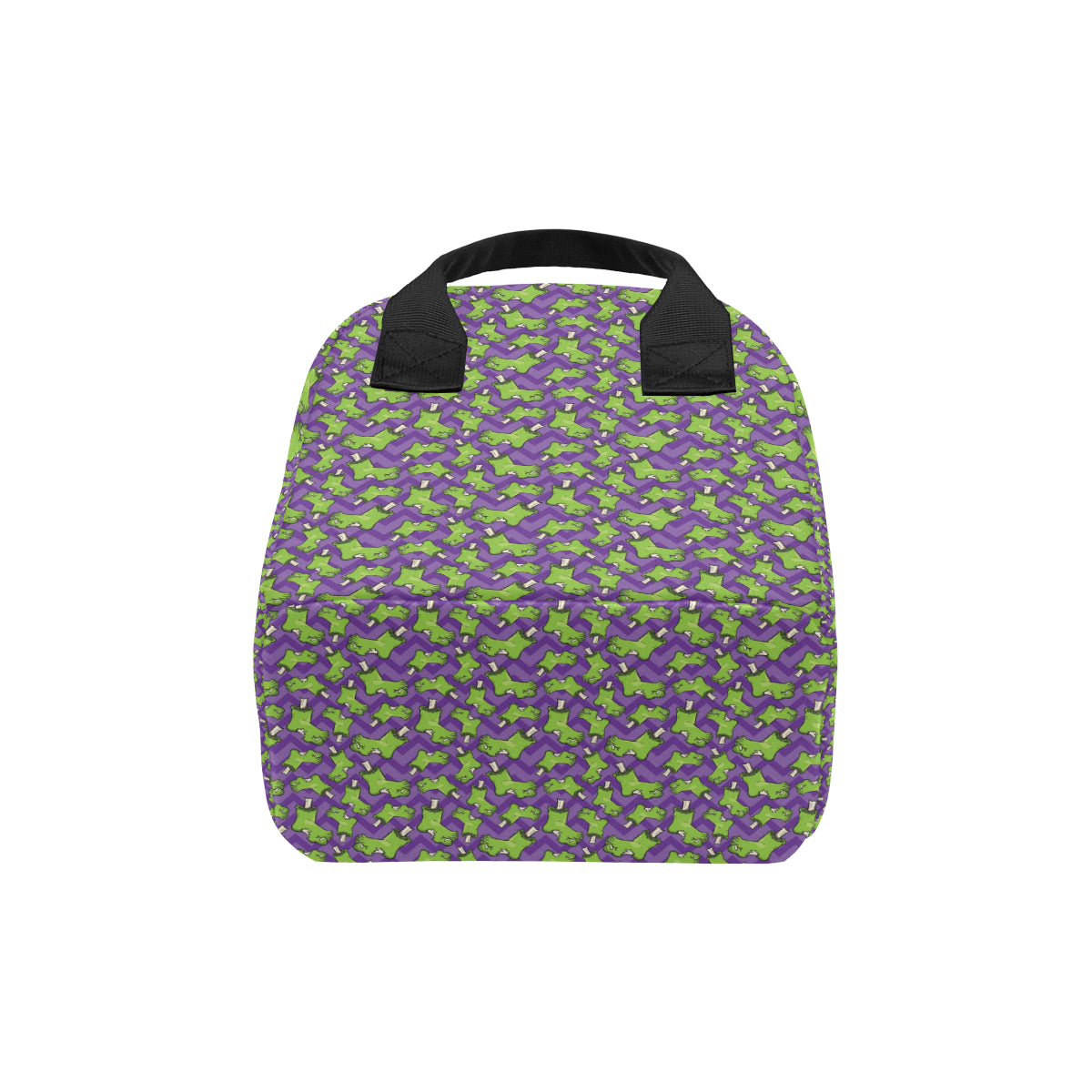 Zombie Foot Design Pattern Print Insulated Lunch Bag