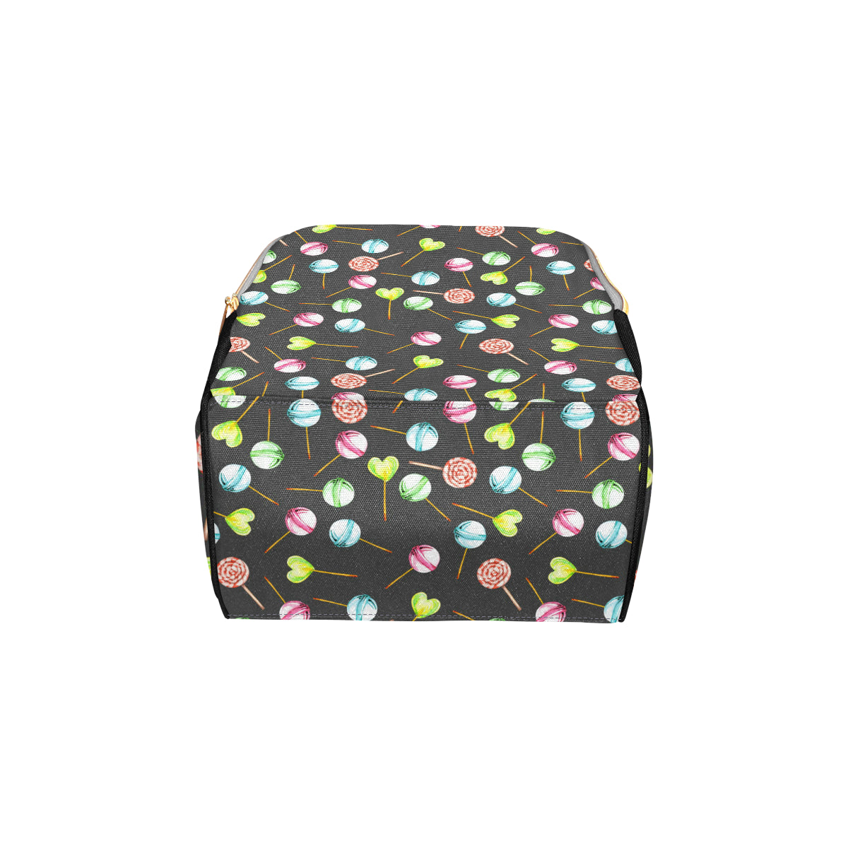 Lollipop Pattern Print Design LL02 Diaper Bag Backpack