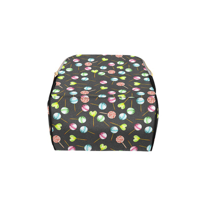 Lollipop Pattern Print Design LL02 Diaper Bag Backpack