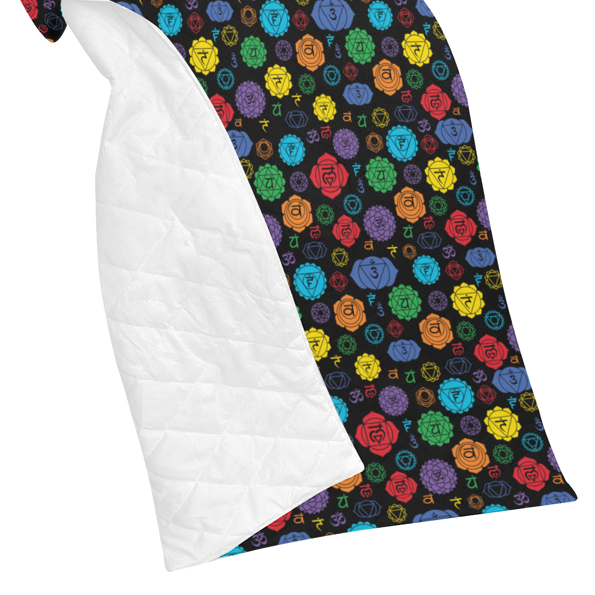 Chakra Pattern Print Design 01 Premium Quilt