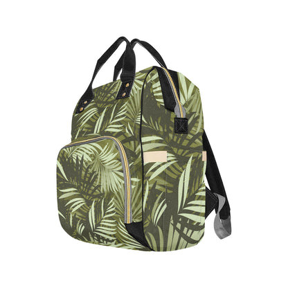 Palm Leaves Pattern Print Design PL05 Diaper Bag Backpack