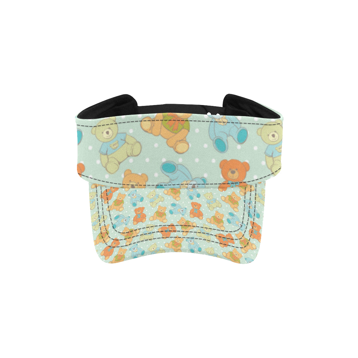 Bear Pattern Print Design 02 Unisex Sun Visor