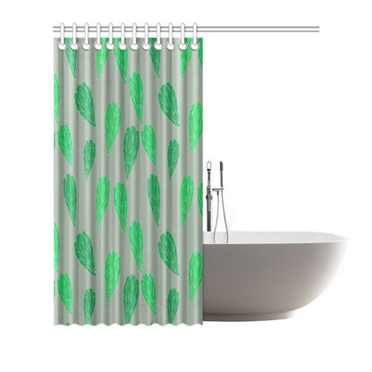Lettuce Pattern Print Design 02 Shower Curtain