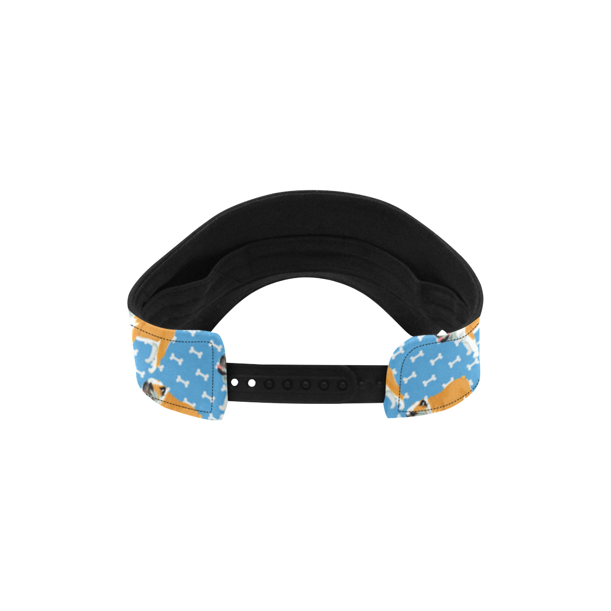 Bulldogs Pattern Print Design 06 Unisex Sun Visor