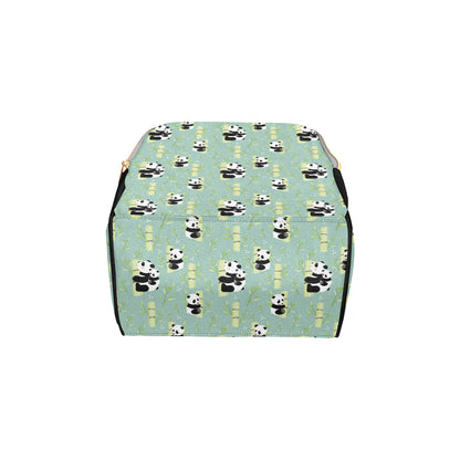 Panda Pattern Print Design A03 Diaper Bag Backpack