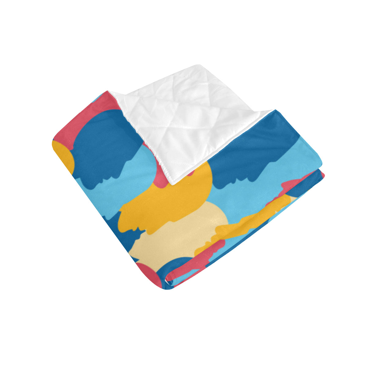 Psychology Pattern Print Design A02 Premium Quilt