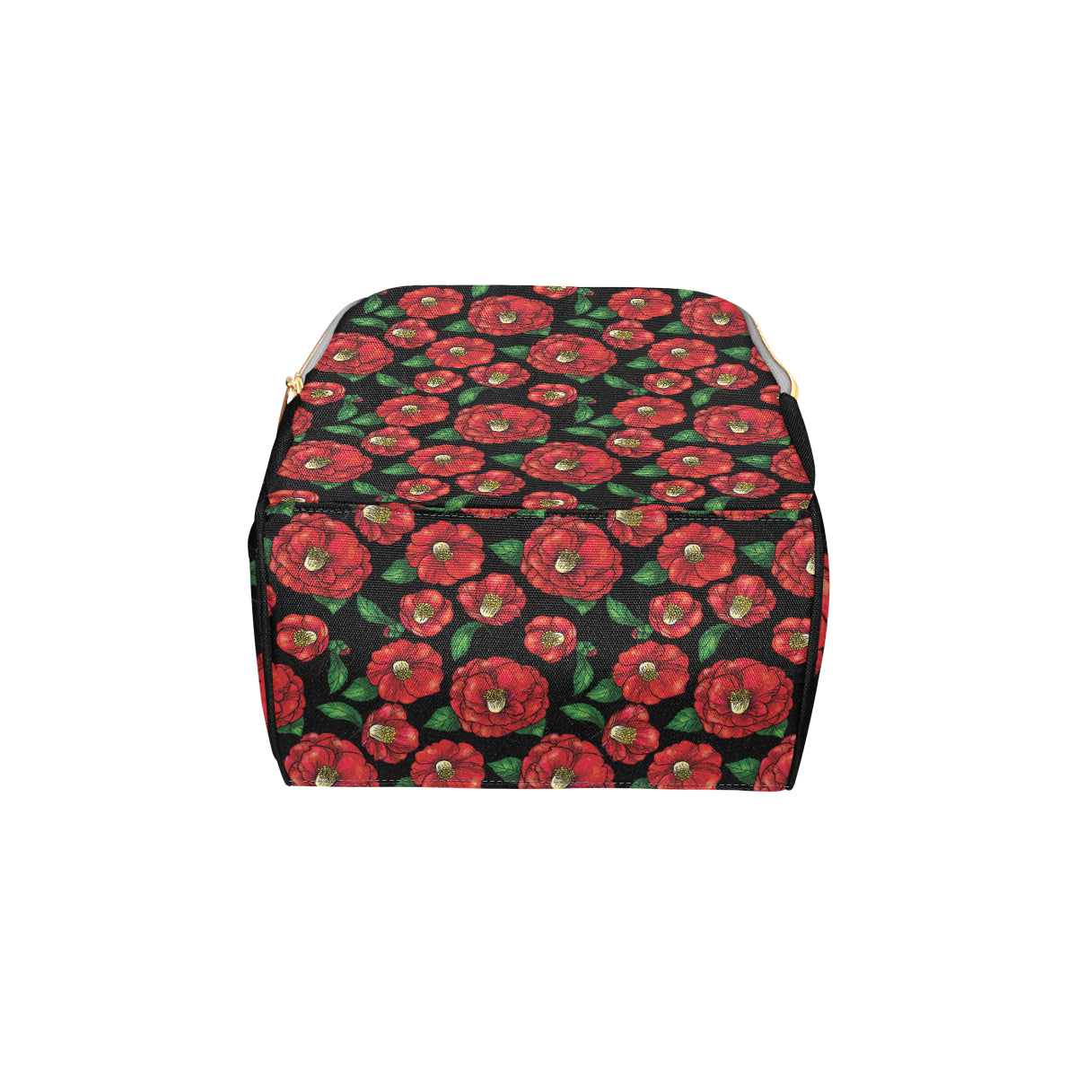 Camellia Pattern Print Design CM07 Diaper Bag Backpack