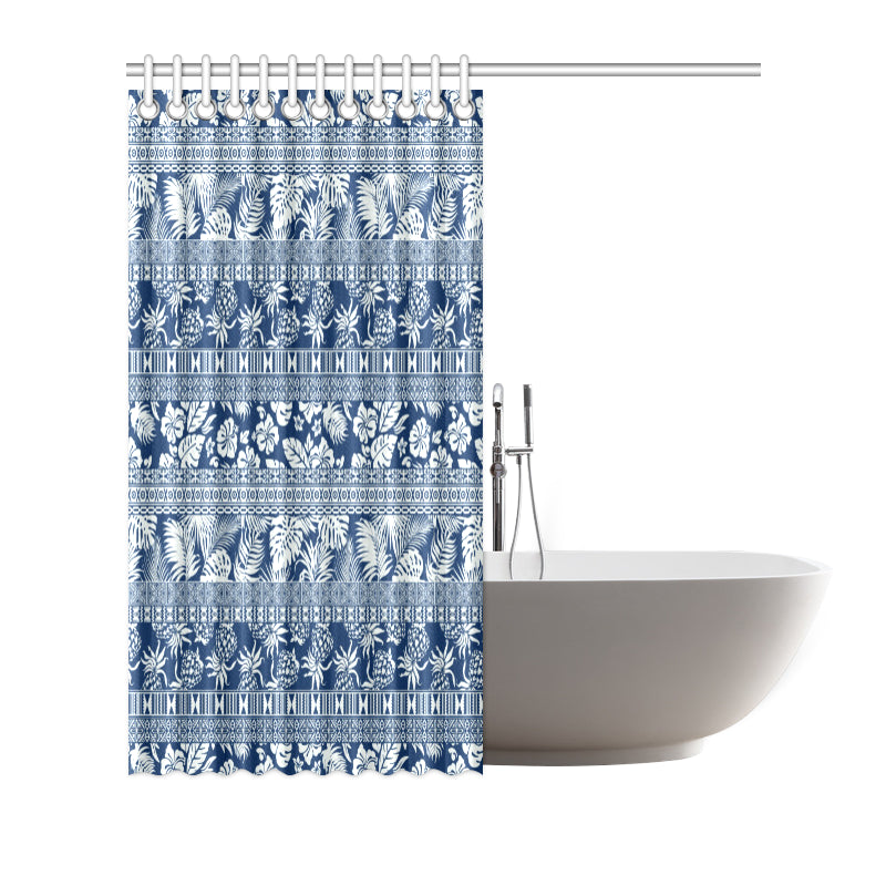 Hawaiian Themed Pattern Print Design H020 Shower Curtain