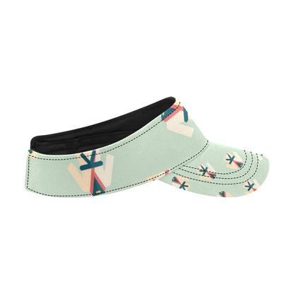Karate Pattern Print Design 02 Unisex Sun Visor